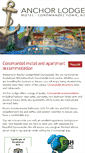 Mobile Screenshot of anchorlodgecoromandel.co.nz